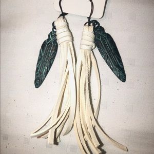 Handmade Leather Earrings
